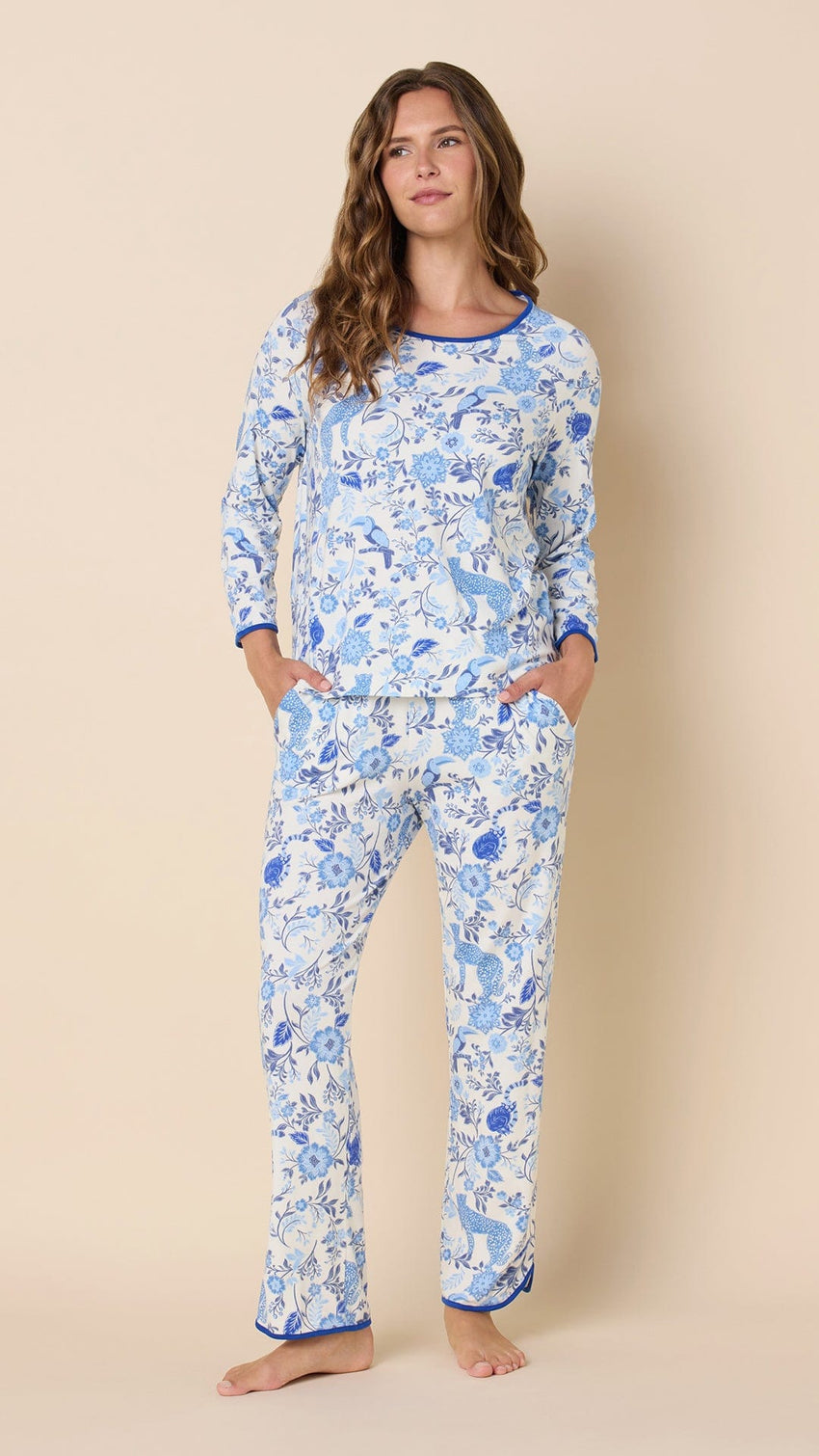 Savannah Soirée Pima Knit Simple Set Extra Wide white