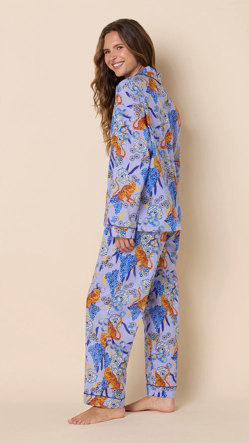 Tigress Voile Pajama Extra Lavender