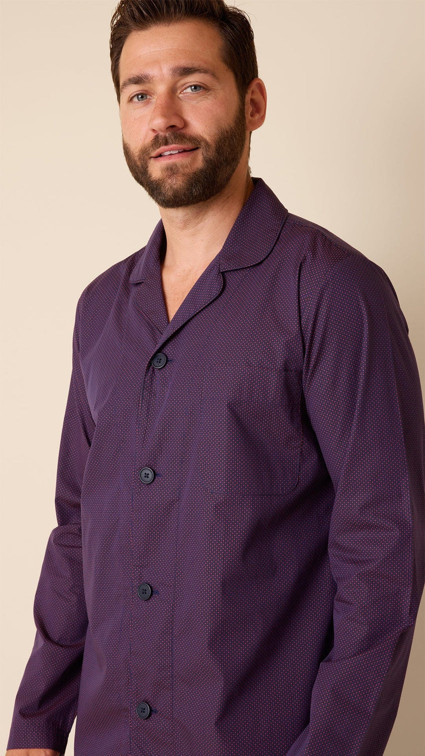 TriBeca Men's Luxe Pima Pajama Extra Blue