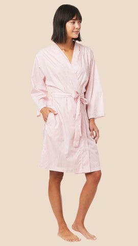 Simple Stripe Luxe Pima Robe