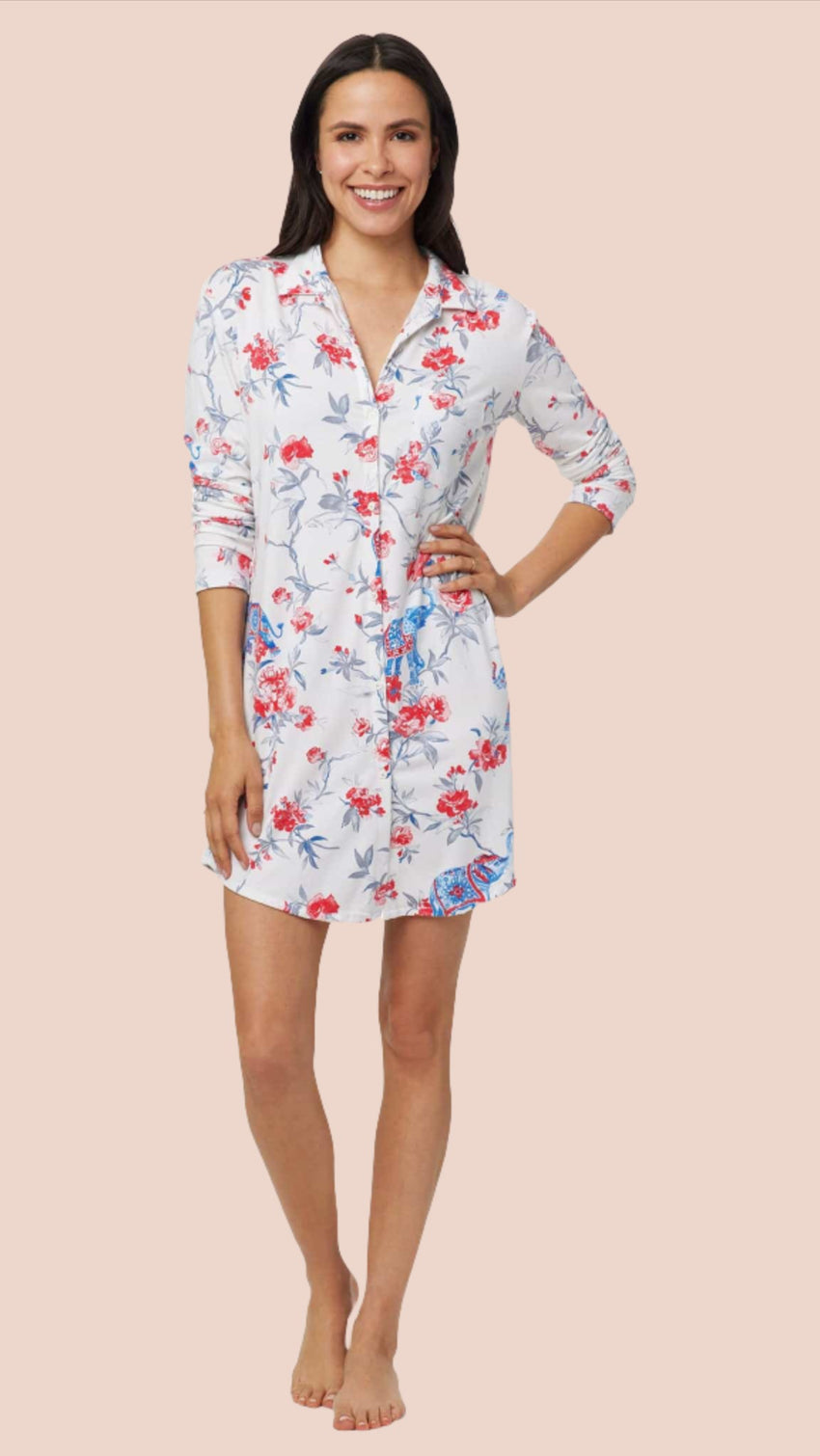 Zoe Pima Knit Night Shirt Zoe Pima Knit Night Shirt