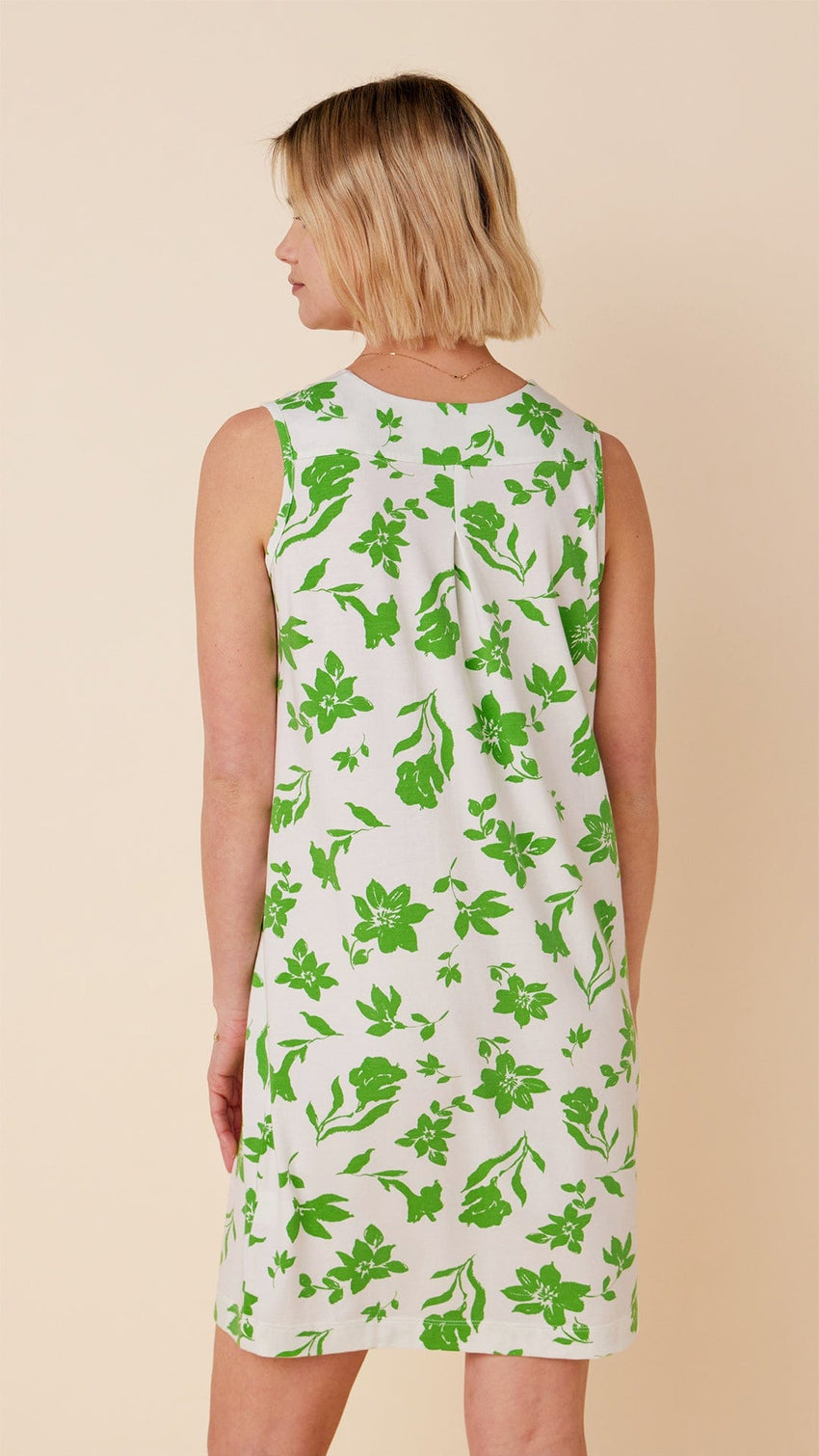 Isa Pima Knit Nightgown Hover Extra White