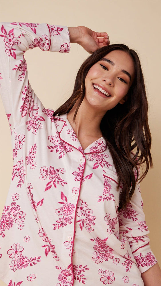 Malia Pima Knit Pajama Extra Pink