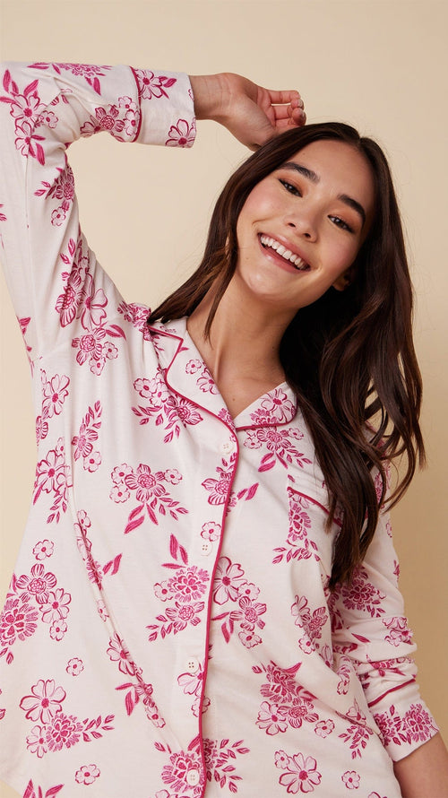 Malia Pima Knit Pajama Extra Pink
