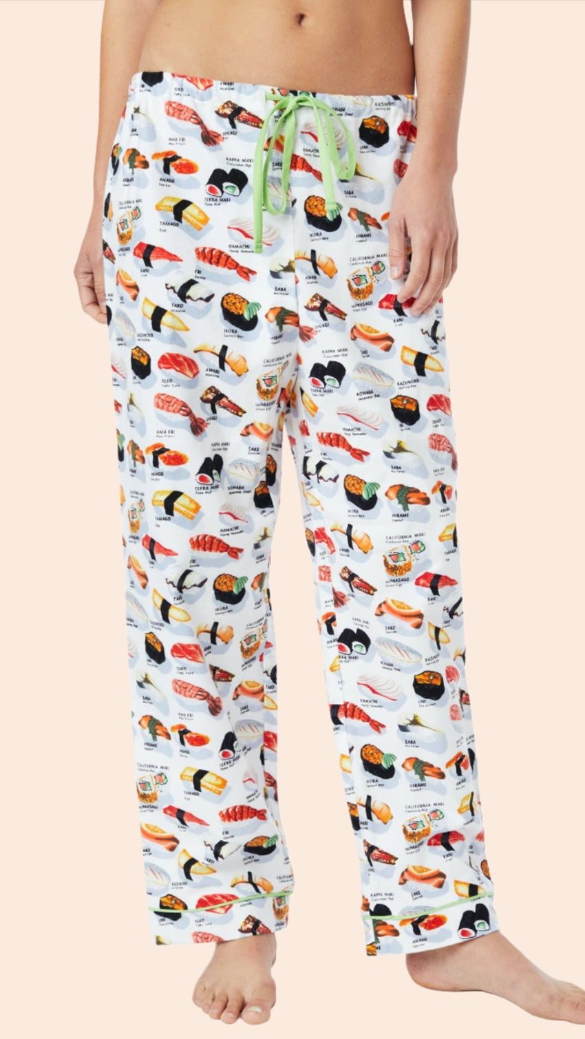 Sushi Poplin Pant - White Main White