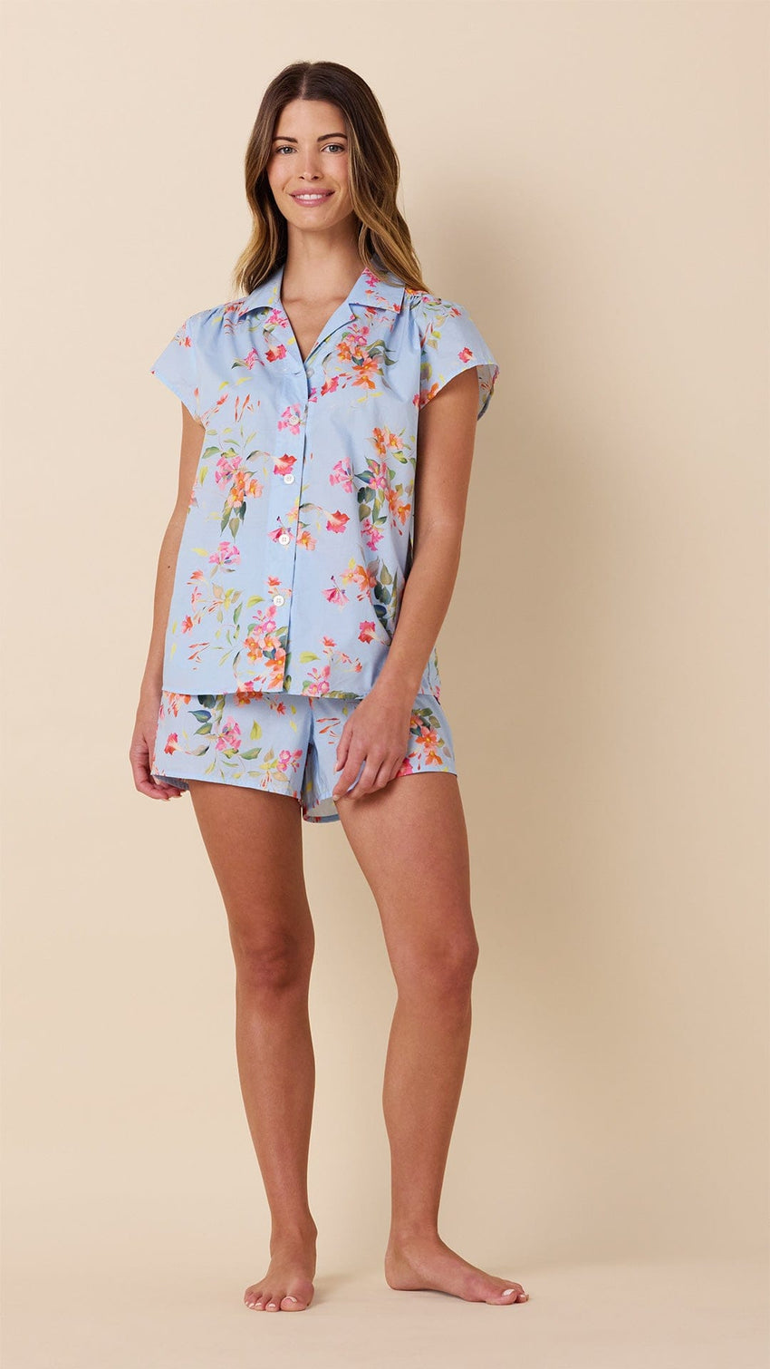 Camilla Luxe Pima Short Set extra Blue