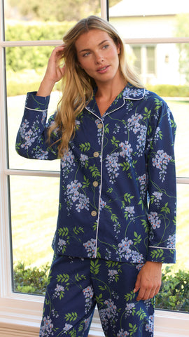 Women's Long-Sleeved Pajama Sets
