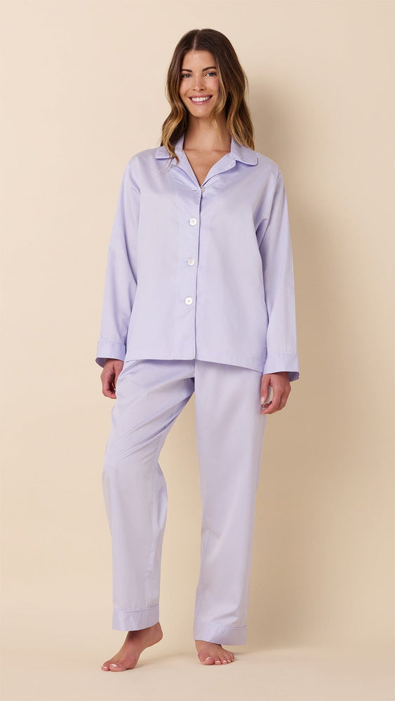 Classic Luxe Pima Pajama - Periwinkle Hover Periwinkle