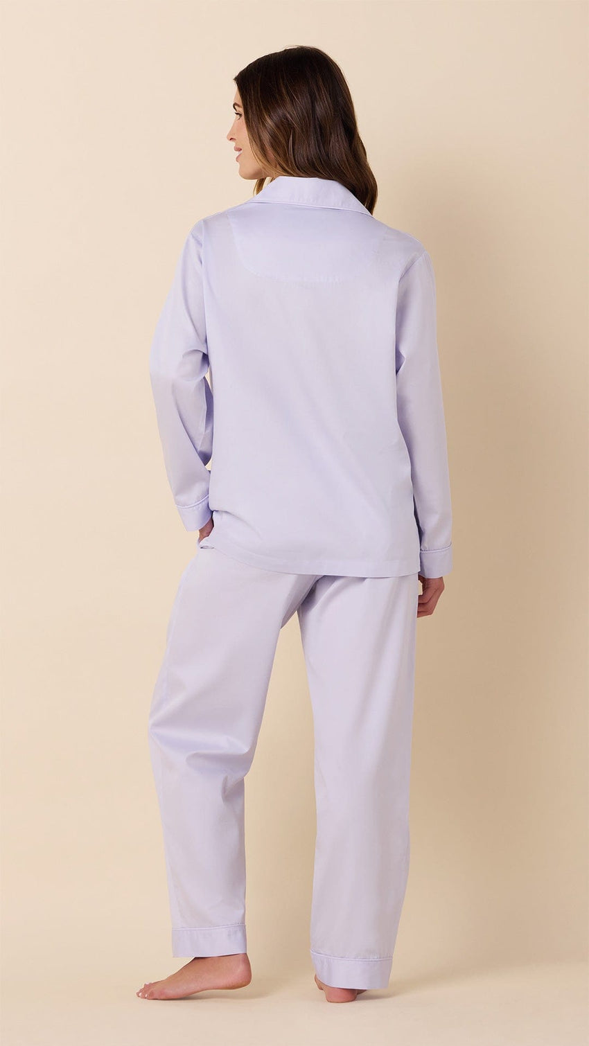 Classic Luxe Pima Pajama - Periwinkle Extra Periwinkle