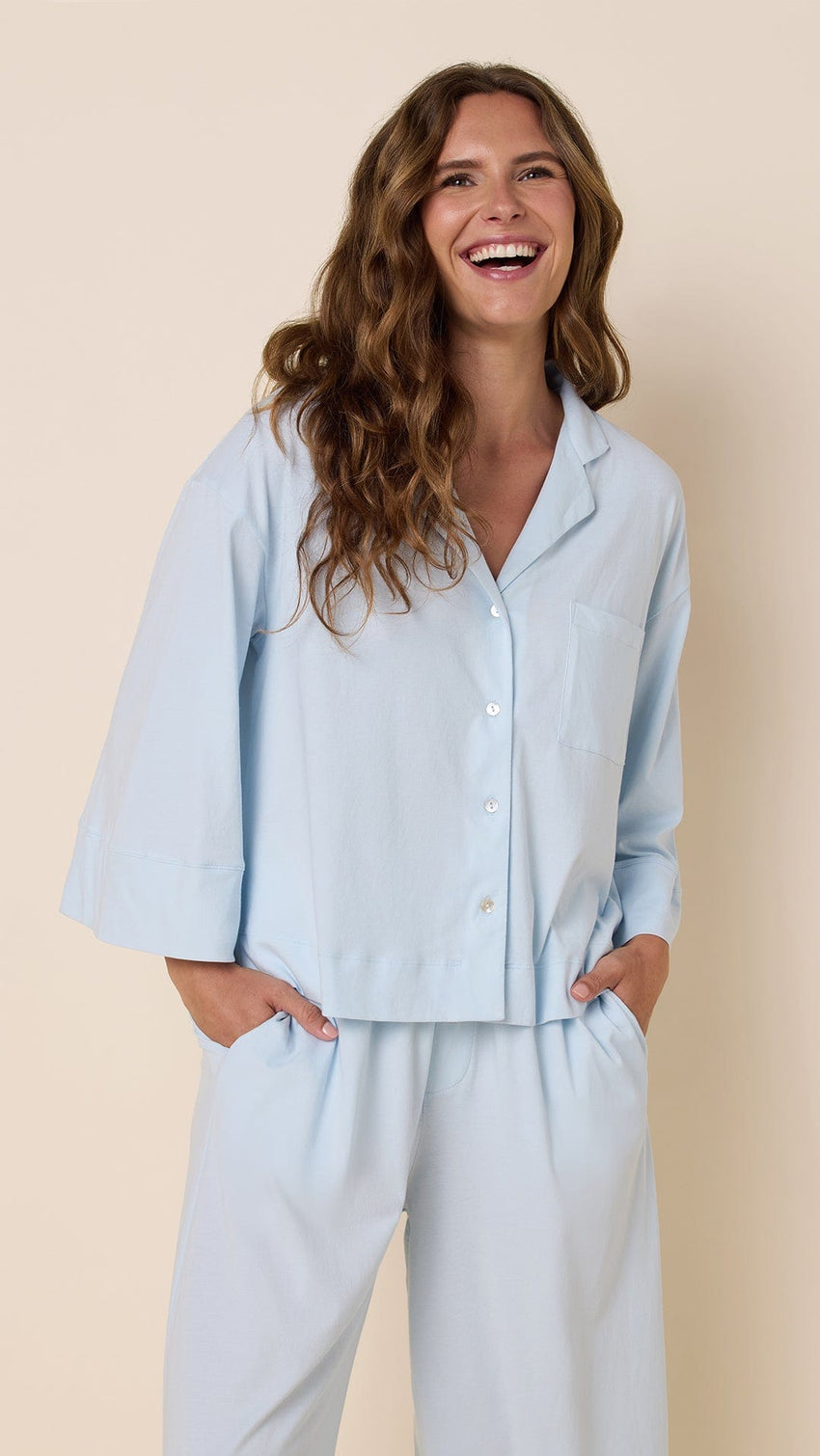 The Mariposa Set Long/Short Bundle - Mist Extra blue