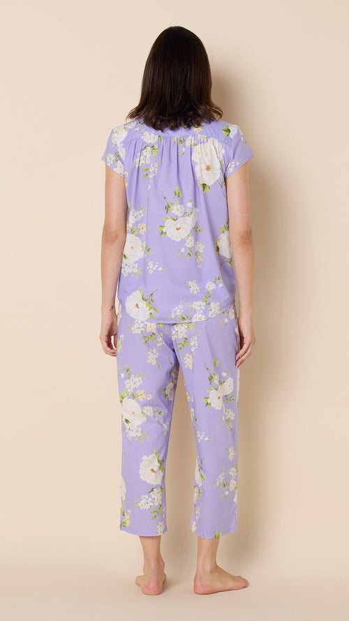 Orla Luxe Pima Capri - Lavender Hover Lavender