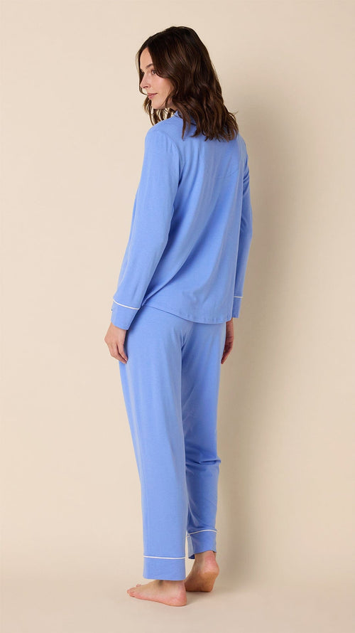 Classic Pima Knit Pajama - Provence Hover Provence