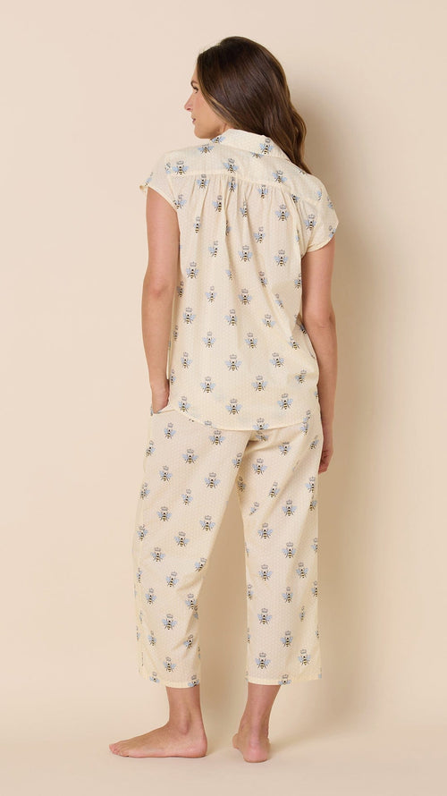 Queen Bee Luxe Pima Capri - Honey Extra Honey