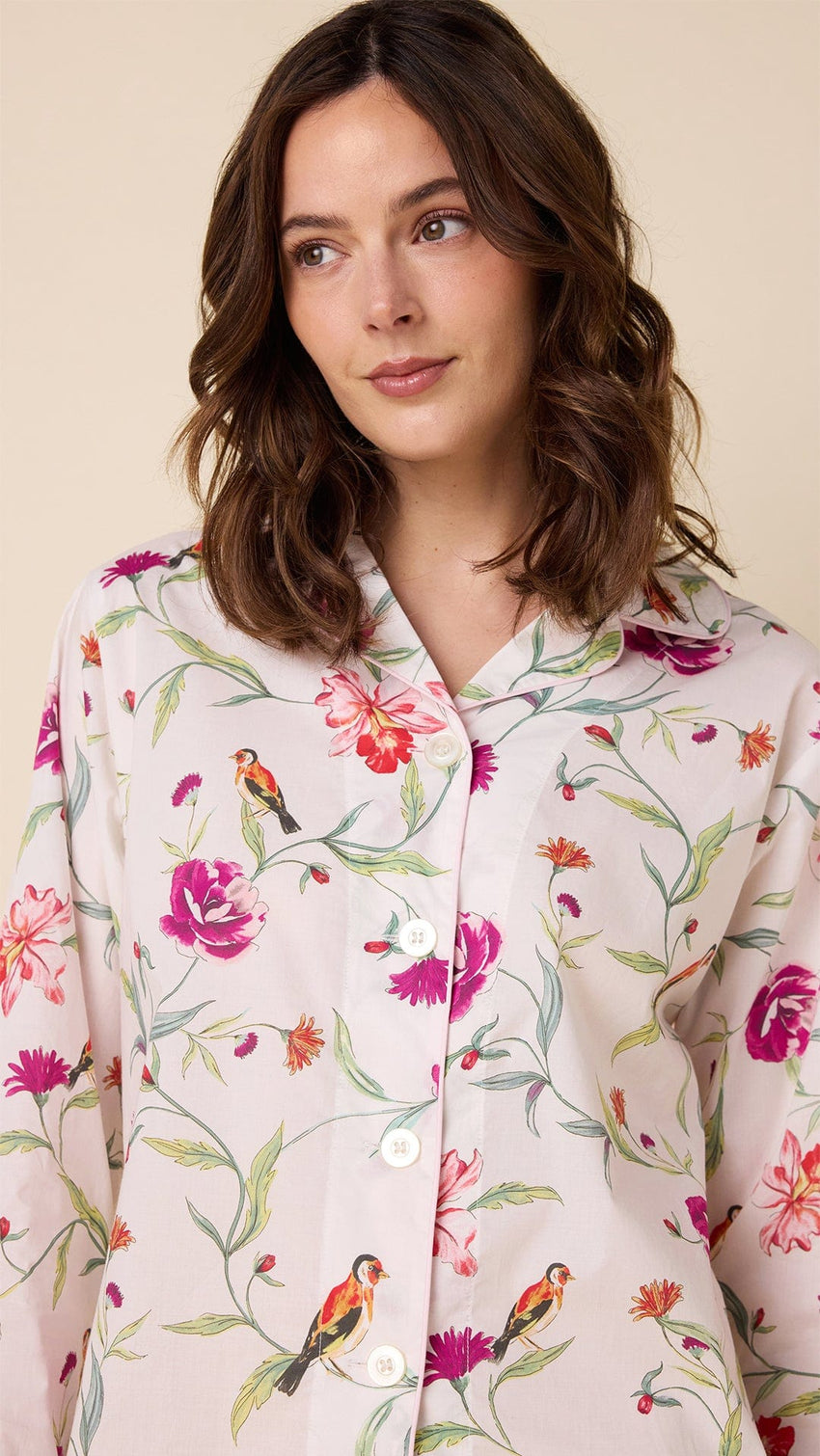 Rosa & Bird Luxe Pima Pajama White Extra