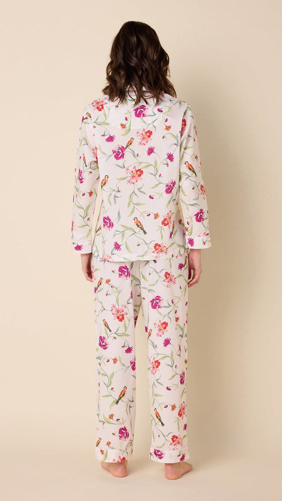 Rosa & Bird Luxe Pima Pajama White Hover