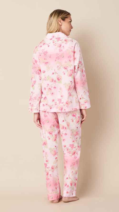 Wing & Bloom Luxe Pima Long-Sleeved Pajama Extra Pink