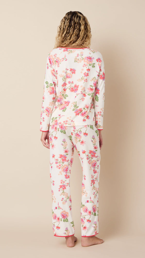 Wing & Bloom Pima Knit Simple Set Extra White