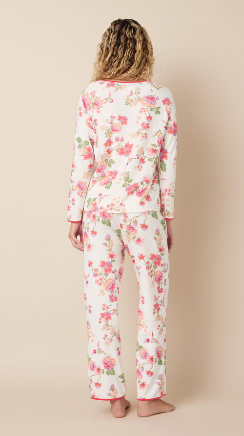 Wing & Bloom Pima Knit Simple Set Extra White