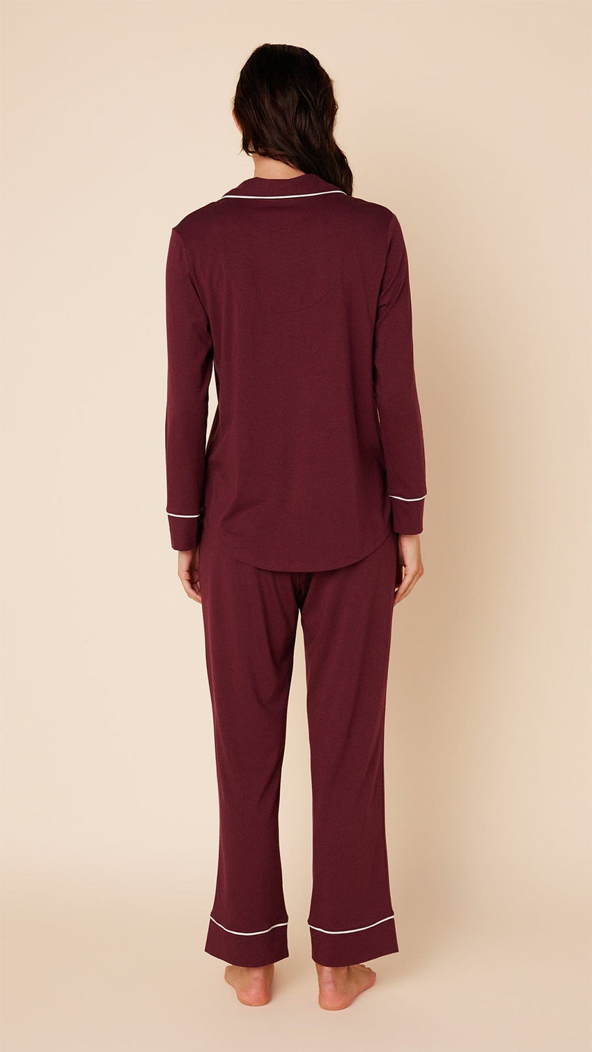 Classic Pima Knit Pajama - Mulled Wine Hover Mulled Wine