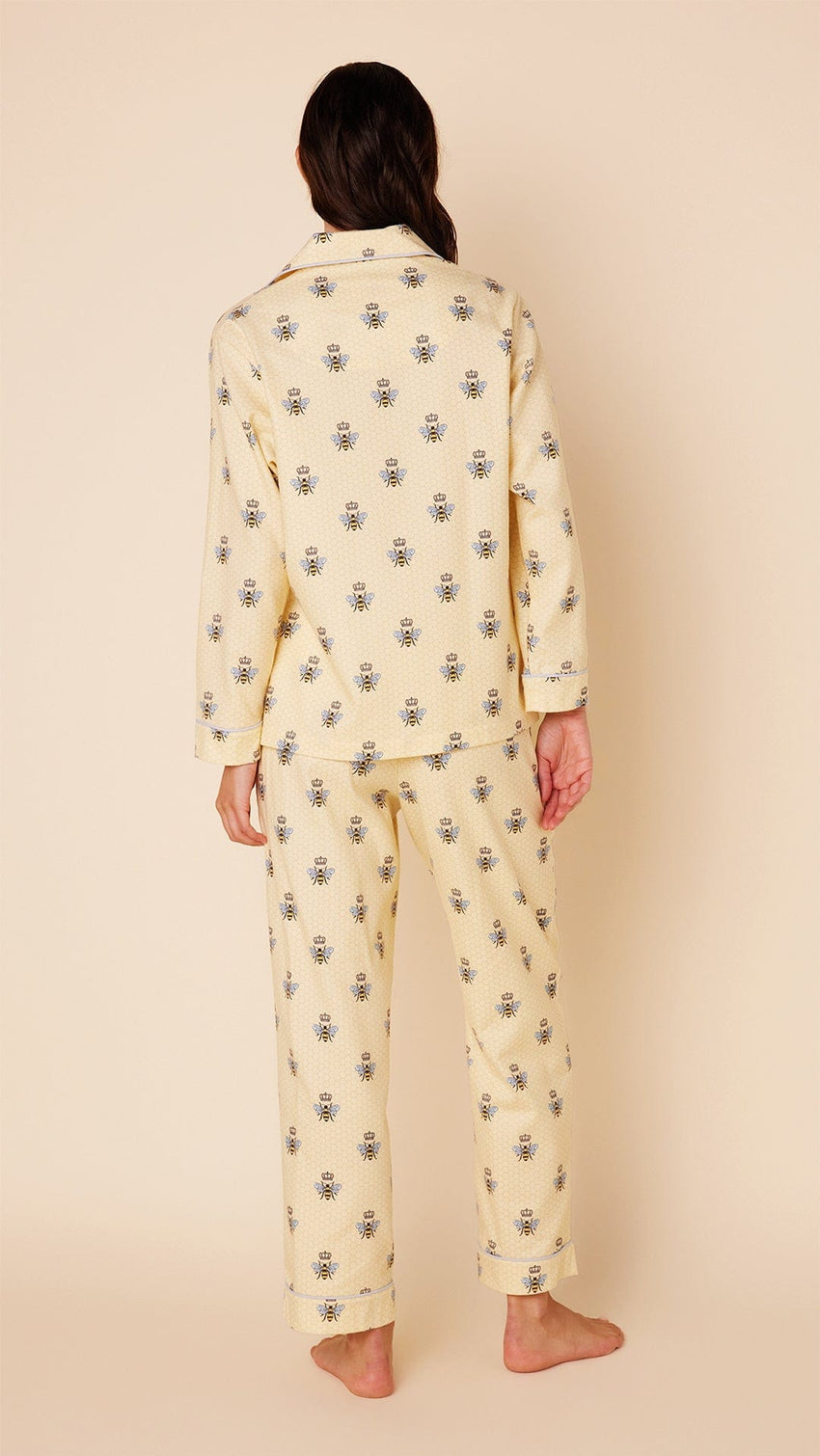 Queen Bee Flannel Pajama - Honey Extra Honey