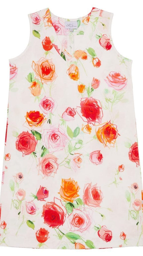 Tossed Roses Pima Knit Nightgown Tossed Roses Pima Knit Nightgown