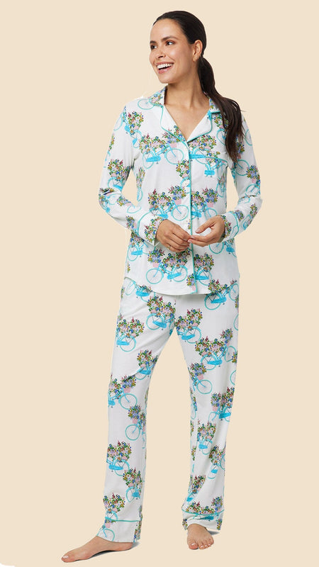 Bicyclette Pima Knit Pajama