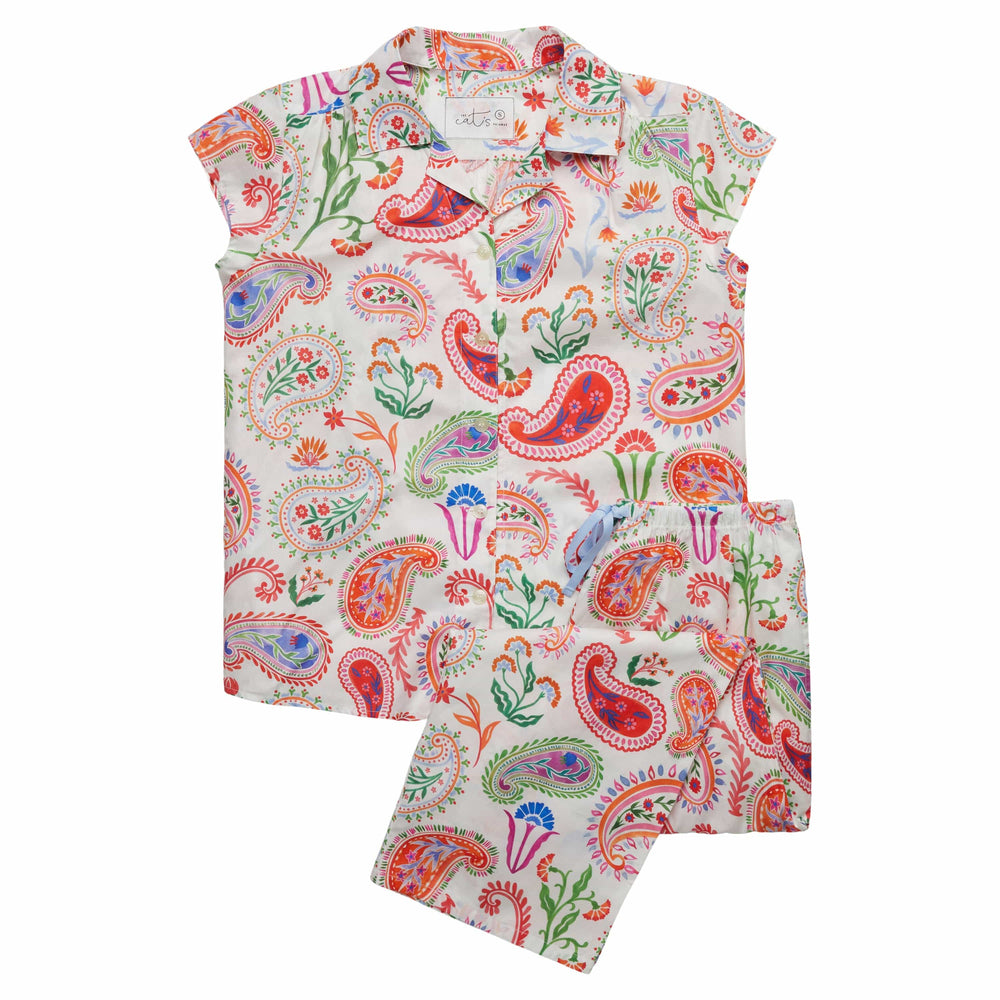 Glad All Over Luxe Pima Capri Description White