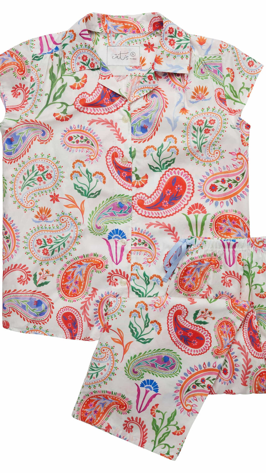 Glad All Over Luxe Pima Capri Description White