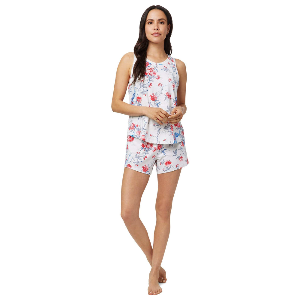 Zoe Pima Knit Tank with Short Zoe Pima Knit Tank with Short