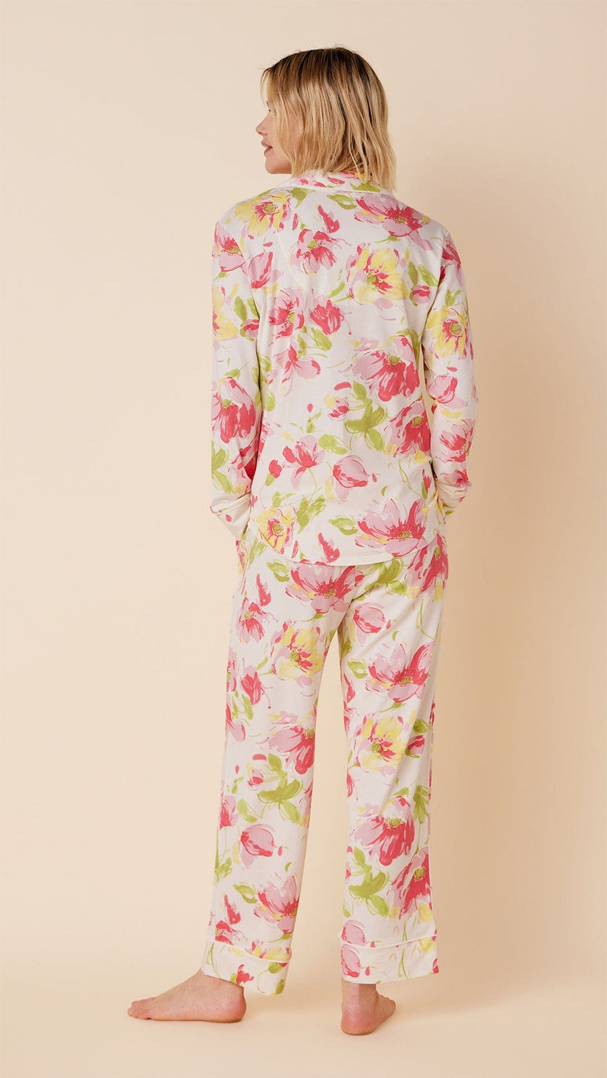Rosalita Pima Knit Pajama Hover Extra White